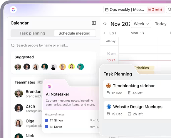 ClickUp workspace demo